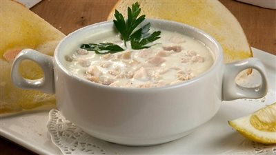 طريقة عمل شوربة الخضار بالدجاج والكريمة