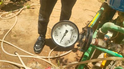 استقرار ضخ المياه بصورتها الطبيعية لمناطق حدائق الأهرام