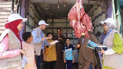 أسيوط تطلق حملات توعية لترشيد إستخدام المياه لمحلات الجزارة 