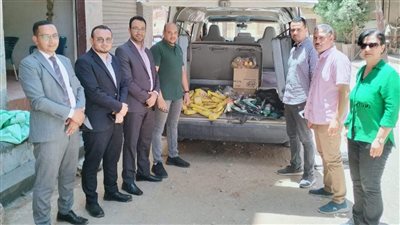 ضبط 360 عبوة سلع غذائية منتهية الصلاحية بالفيوم 