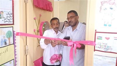  مدير تعليم قوص يفتتح معرض أنشطة بالحراجية الإبتدائية المشتركة
