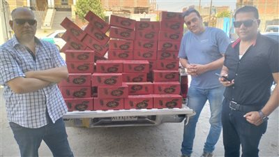 ضبط 1700 عبوة آيس كريم منتهي الصلاحية قبل بيعه بالفيوم 