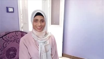 فيديو| سمر الحاصلة على المركز الأول بالأقصر في الإعدادية.. والداي هما سر تفوقي
