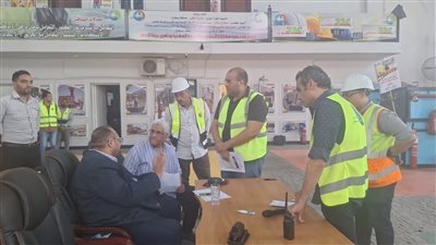 رئيس مياه سوهاج يتابع إستمرار فعاليات مسابقة تنمية مهارات السلامة والصحة المهنية  