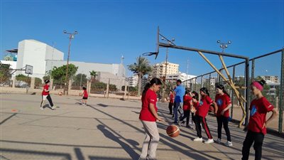 إستمرار تدريبات مركز كرة السلة للفتيات تحت شعار 