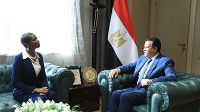 عبدالغفار يبحث مع وزيرة صحة دولة الرأس الأخضر التعاون وتبادل الخبرات