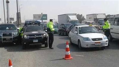 تحرير 1260 مخالفة عدم تركيب الملصق الإلكتروني