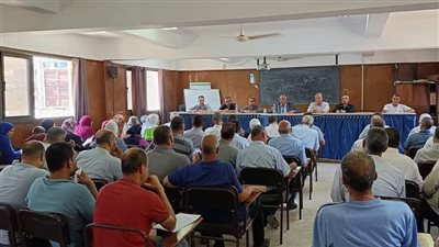 وكيل زراعة الغربية يناقش استعدادات الموسم الصيفى وتطبيق الدورة الزراعية لمحصول الأرز