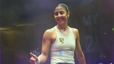 هانيا الحمامي تتأهل لنصف نهائي بطولة بريطانيا المفتوحة للإسكواش