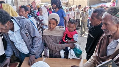  استجابة الأمم المتحدة الإنسانية خلال حرب تيغراي 