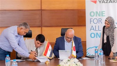 بروتوكول تعاون بين الكلية التكنولوچية بالفيوم وشركة يازاكي مصر للأنظمة الكهربائية 