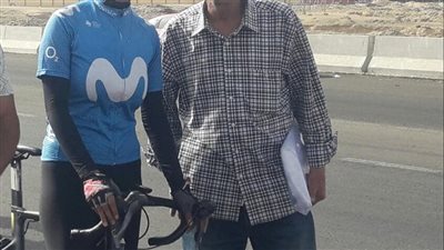 مريم لاعبة الفيوم تستعد لمنافسات بطولة أفريقيا للدراجات البارالمبية 