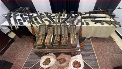  ضبط 153 قطعة سلاح ناري في حملة أمنية
