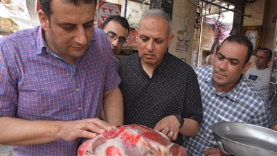 ضبط 64.5 كيلو لحوم وأسماك مملحة غير صالحة للاستهلاك الادمي بالغربية