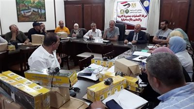 غرفة العمليات المركزية تتابع اللمسات النهائية لانطلاق امتحانات الثانوية العامة بالإسماعيلية 