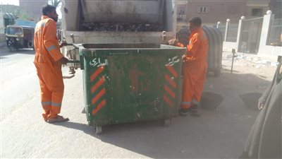 أسيوط: رفع 540 طن مخلفات وتسوية وتمهيد طرق خلال حملات نظافة
