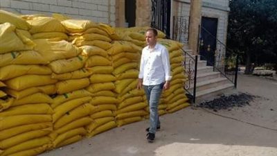 ضبط 5 طن سماد و2000 لتر حمض السلفوتيك مجهول المصدر بمدينة الصالحية الجديدة