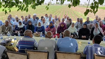 زراعة الغربية تعقد ندوة إرشادية للحملة القومية للنهوض بمحصول الذرة 