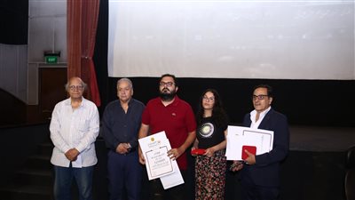 تكريمات وكلمات مؤثرة في حفل تأبين صلاح السعدني بمهرجان جمعية الفيلم.. صور 