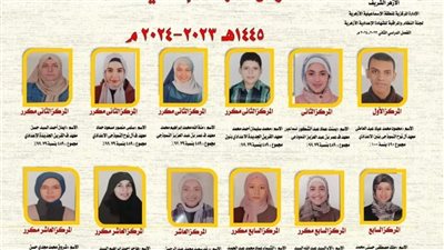 الفتيات يحصدن المراكز الأولى في الإعدادية الأزهرية بالإسماعيلية 