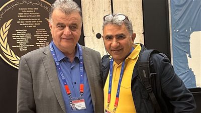 رئيس اتحاد العمال المصريين في إيطاليا يجتمع مع نظيره الفلسطيني بجنيف لمناقشة أوضاع غزة