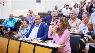 الجامعة البريطانية تستقبل كبار الإعلاميين لمناقشة مشروعات التخرج