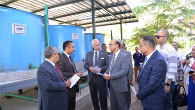 رئيس جامعة أسيوط يفتتح وحدة 