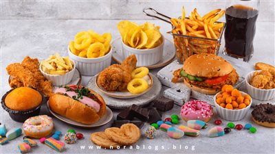 المشروبات الغازية والوجبات السريعة تسبب الاكتئاب والقلق 