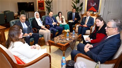 سها جندي تستقبل سفير هولندا بالقاهرة لبحث التعاون في تدشين المركز 
