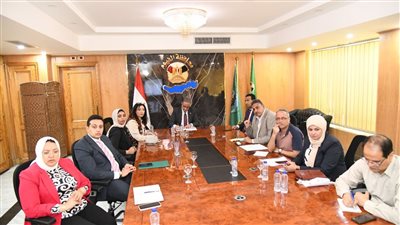 الفيوم تناقش الاشتراطات البنائية لقرية تونس بالفيوم تنظيم العمران 