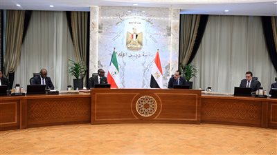 جلسة مباحثات موسّعة لبحث ملفات مشتركة بين مصر وغينيا الاستوائية