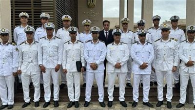 سفيرنا في مالابو يستقبل الدفعة الأولى من ضباط وزارة الداخلية الموفدة لتدريب الشرطة الاكواتورية