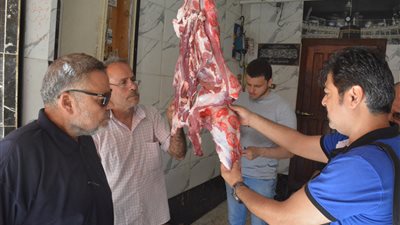 ضبط أكثر من 61 كيلو لحوم فاسدة بأسواق سمنود في الغربية