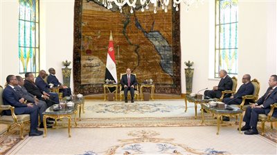 السيسي يستقبل نائب رئيس جمهورية غينيا الاستوائية