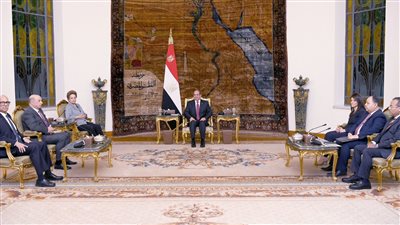  السيسي يستقبل رئيسة بنك التنمية الجديد الذراع الاقتصادية لتجمع 