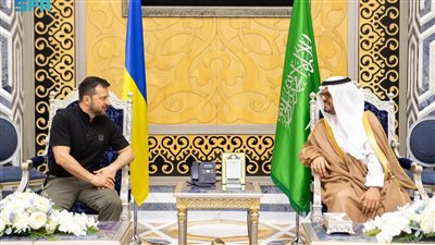 الرئيس الأوكراني يصل إلى جدة