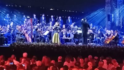 مدحت صالح وريهام عبدالحكيم يُحييان حفل متحف الحضارة