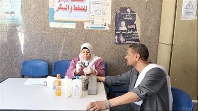 توقع الكشف الطبي على 1716 مواطنًا بالمنيا 