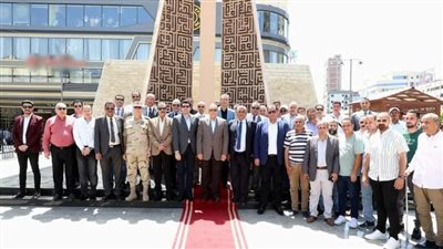 افتتاح النصب التذكاري للشهداء أمام ديوان عام محافظة الشرقية 