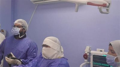 إجراء 9 مناظير جهاز هضمي علوي وقولوني وربط دوالي المرئ بمستشفى بلبيس
