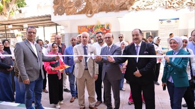 رئيس جامعة أسيوط يفتتح تطوير وتنسيق الموقع العام لكلية التربية النوعية