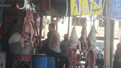 شوادر اللحوم والأغنام تحتل شوارع الفيوم قبل عيد الأضحى