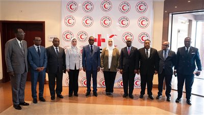 وزيرة التضامن تستقبل نائب رئيس جمهورية غينيا الاستوائية 