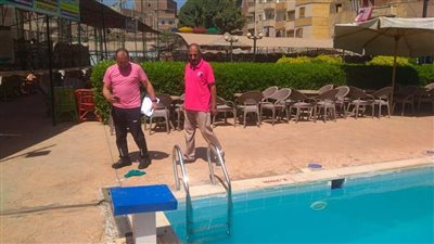 إغلاق حمام سباحة مركز شباب مدينة شبين القناطر