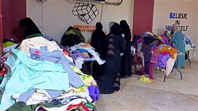 توزيع 3000 قطعة ملابس جديدة على الأسر الأكثر احتياجا بأسوان