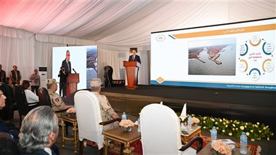 وزير الري يشارك باحتفالية تسليم جائزة 