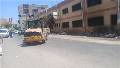 رفع 620 طن قمامة بالمنطقة المركزية في الدقهلية