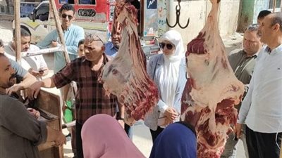 ضبط لحوم مذبوحة خارج المجازر الحكومية بالفيوم