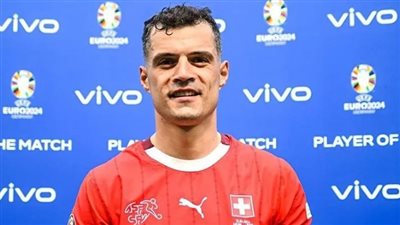 تشاكا يحصل على جائزة الأفضل في مواجهة سويسرا والمجر في أمم أوروبا 