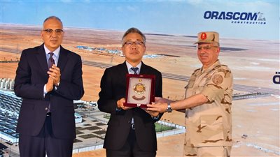 القوات المسلحة تحتفل بمحطة الدلتا الجديدة لمعالجة مياه الصرف الزراعي